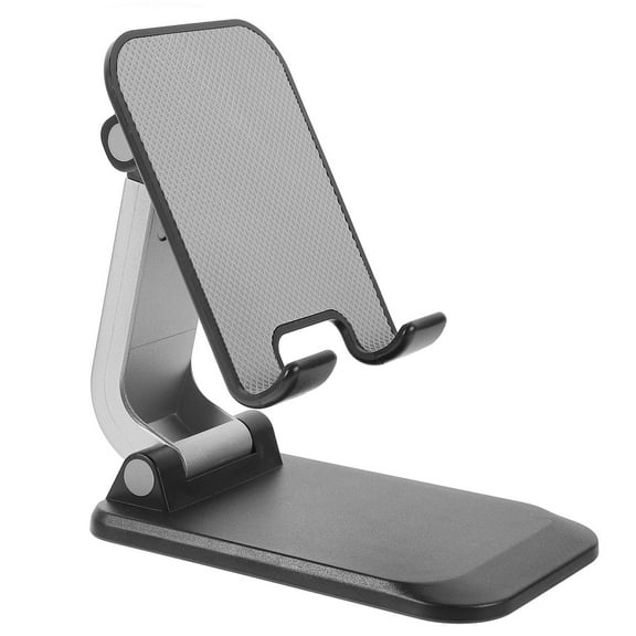 SEWCHICS Desk Phone Stand for Office Black Adjustable Holder for Watching Movies and Charging