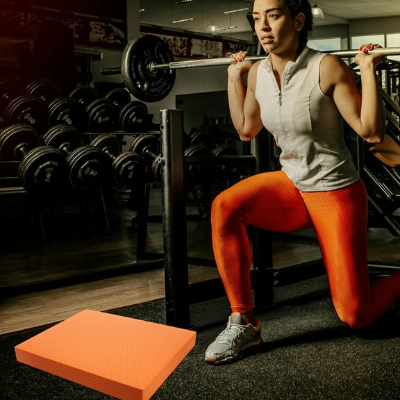 SEWCHICS Yoga Mat Knee Mat Orange 1Set