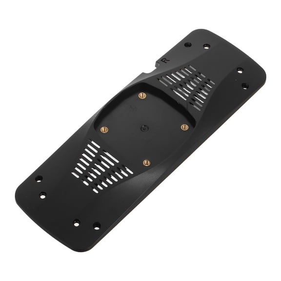 SEWCHICS 1Pack Rearview Mirror Back Plate Dash Cam Mount for Car DVR Flat Design 6.1x2x0.4in Black Plastic