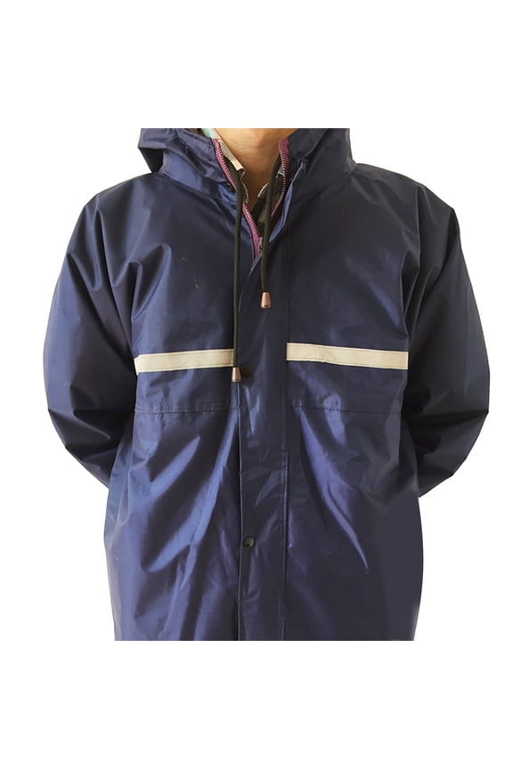 Safety Raincoat One-Piece Protective Work Uniform for Men and Women, and Lightweight