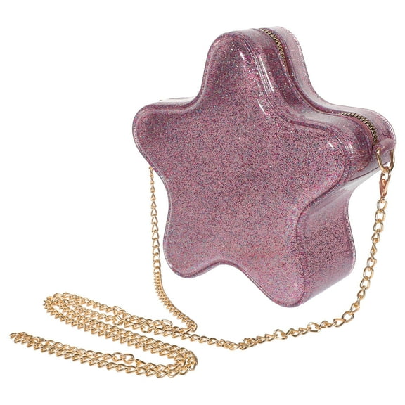 SEWCHICS Handbag Flash Color PVC 1Pcs 7.27X7.27X2.55In