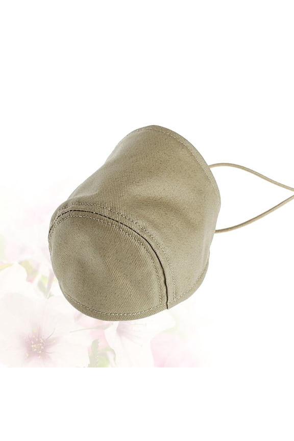 1Pc Khaki Wearproof Shoe Heel Pad for Flat Heels Suitable for Unisex Driving Use