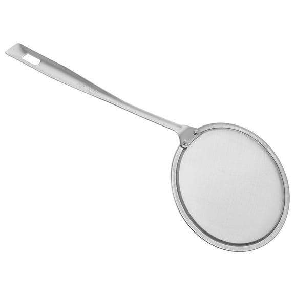 SEWCHICS Stainless Steel Soup Strainer with Handle for Cooking, Oil Filtering, and Food Straining in Kitchen Use
