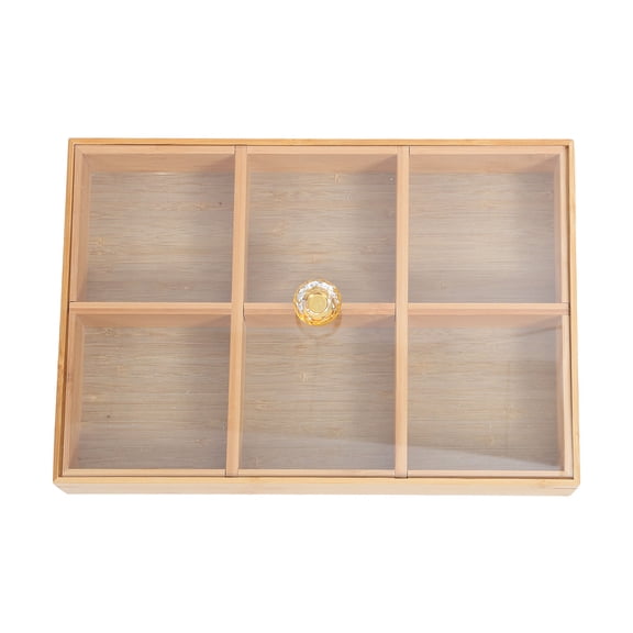 SEWCHICS Serving Tray Food Storage Multi Compartments Family Tsgiving 1Set