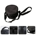 thumbnail image 1 of SEWCHICS Portable Black Steel Tongue Drum Carrying Case with Adjustable Comfortable Webbing Strap for Convenient Transport, 1 of 8