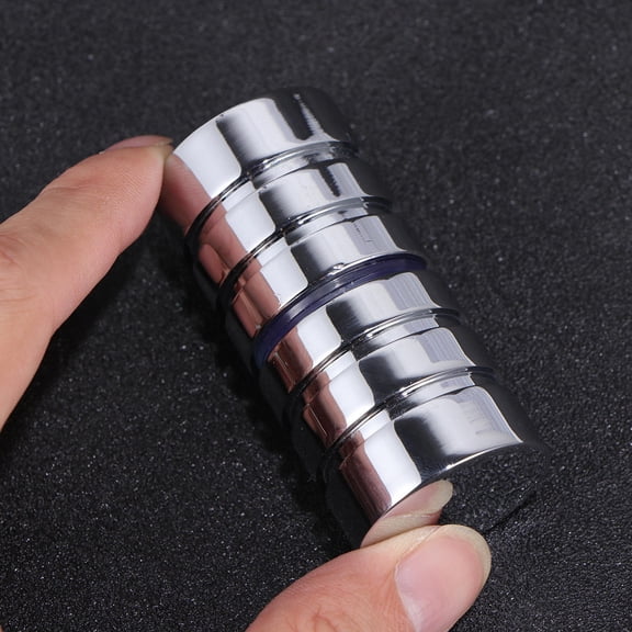 SEWCHICS 1Pc Zinc Alloy Metal Glass Door Pull Knob Single Hole Handle for Wardrobe Drawer