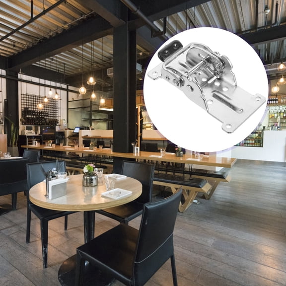 SEWCHICS Folding Table Leg Hinge Adjustable Iron Folding Hinge for Table Legs 1 Set Hardware