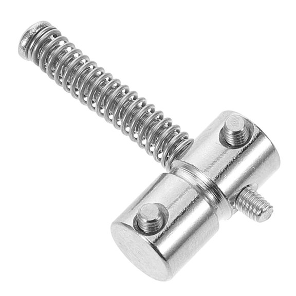 SEWCHICS 1Pcs Silver Guitar Bridge Screw and Spring Musicians Guitar and Bass Accessories