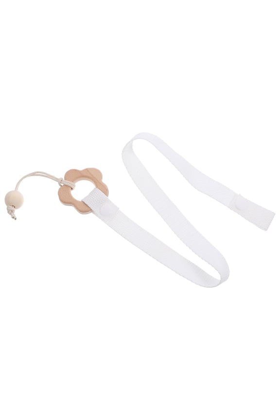 White Wooden Hanging Hair Clip Organizer for Kids and Babies, Storage Rack for Hair Accessories