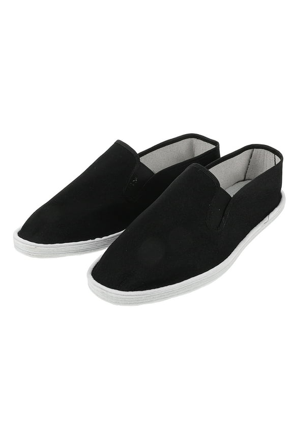 Martial Arts Shoes Men - Black, Breathable, Comfortable Cotton Sole, Lightweight