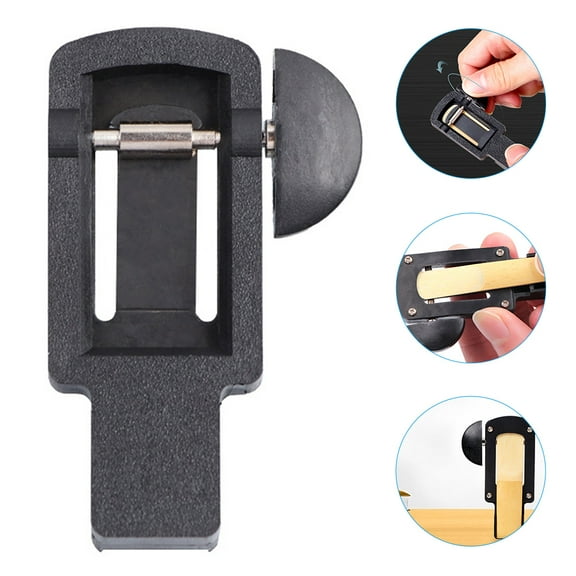 SEWCHICS Handmade Saxophone Reed Trimmer with Rotary Knob Easy Install Saxophone Replacement Tool