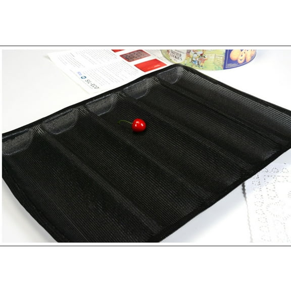 SEWCHICS 1 Set Deep Baking Pans Black Non-Stick Cornbread Mold Bakeware for Oven Kitchen