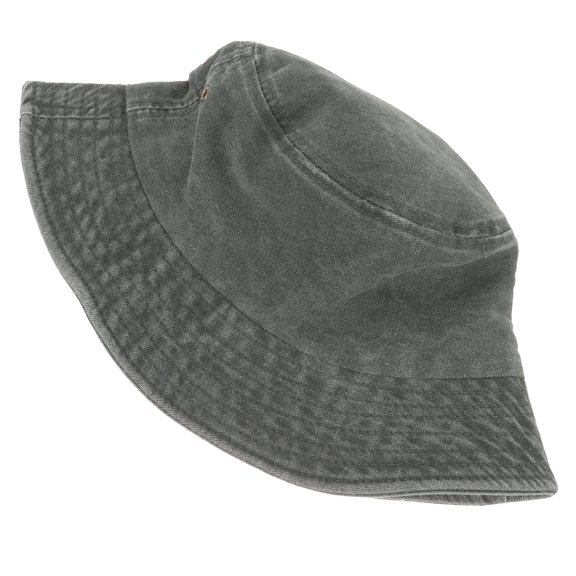 SEWCHICS Men's Dark Grey Bucket Hat Lightweight Comfortable Outdoor Sun Cap