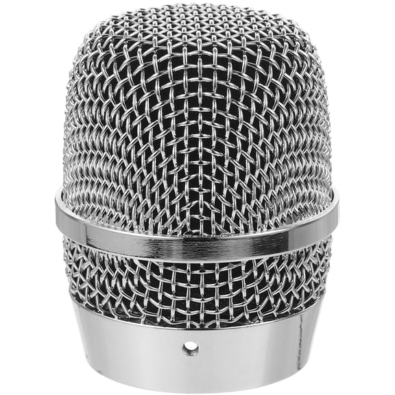 SEWCHICS Metal Microphone Grille Replacement for KTV Karaoke and Conference Room Use