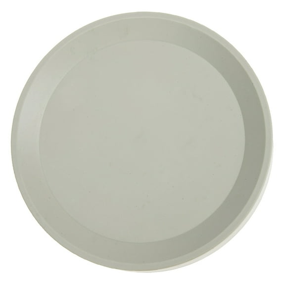 SEWCHICS Rolling Plant Pot Tray White Lightweight Tray with Smooth Load Bearing Wheels for Indoor Outdoor Use