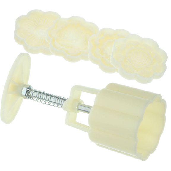 SEWCHICS Moon Cake Baking Tool Creative Design ABS Iron Kitchen Use 1Set