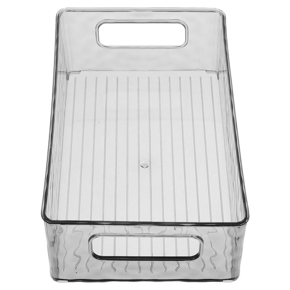 SEWCHICS 1Set Rectangular Storage Box Grey 10.2X5.9X3.0in for Home and Kitchen Organization