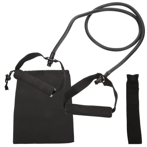 SEWCHICS Workout Pull Rope Black Portable for Daily Use and Muscle Training