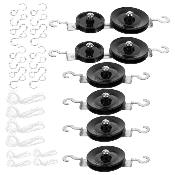 SEWCHICS Pulley Set with Blocks and Pulleys for Mechanical and Engineering Applications