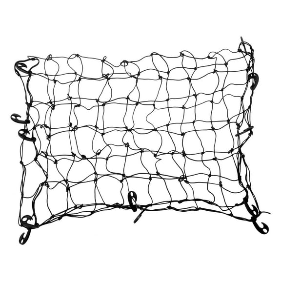 SEWCHICS Knot Grid Rubber Luggage Net for SUV Roof Rack All Around and Secure Cargo Carrier