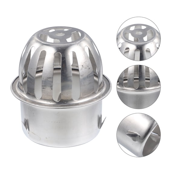 SEWCHICS Outdoor Stainless Steel Gutter Strainer - , Practical, Clog Prevention for Gutters and Downspouts