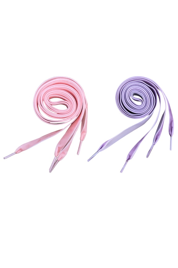 2 Pairs Ribbon Shoes Comfortable -On Footwear Gift for Family and Friends