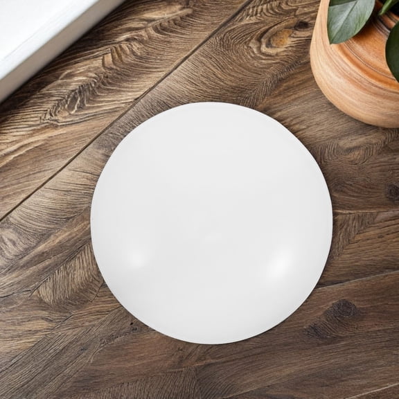 SEWCHICS 2Pcs White Ceiling Light Diffuser Plastic Lampshade Soft Light Transmission for Decor