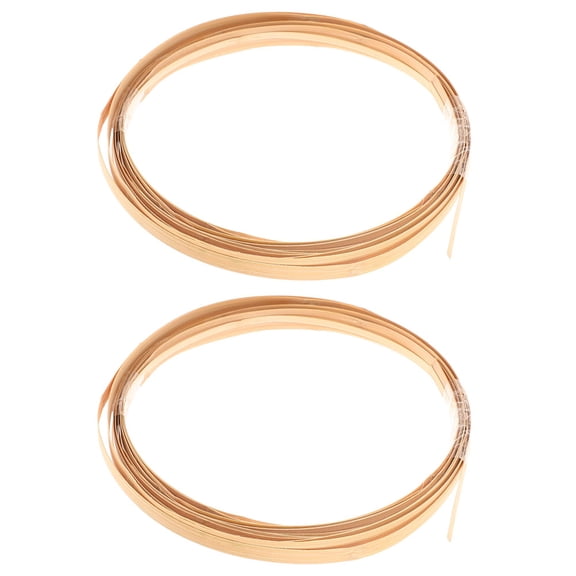 SEWCHICS 2 Rolls Beige Basket Weaving Supplies for Crafts, Home Decor, and