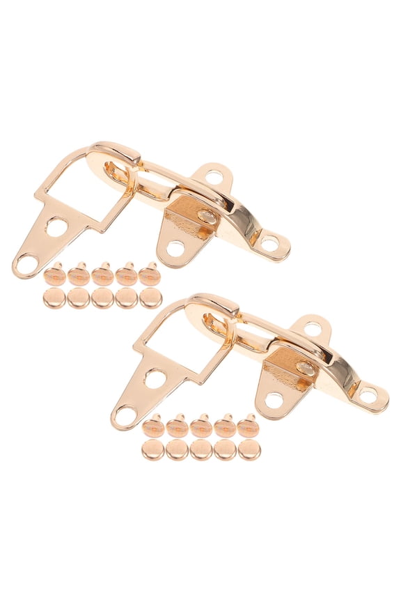 2Sets Zinc Alloy Buckle Clips for Scarves Sweaters and Jackets Durable Fashionable Design