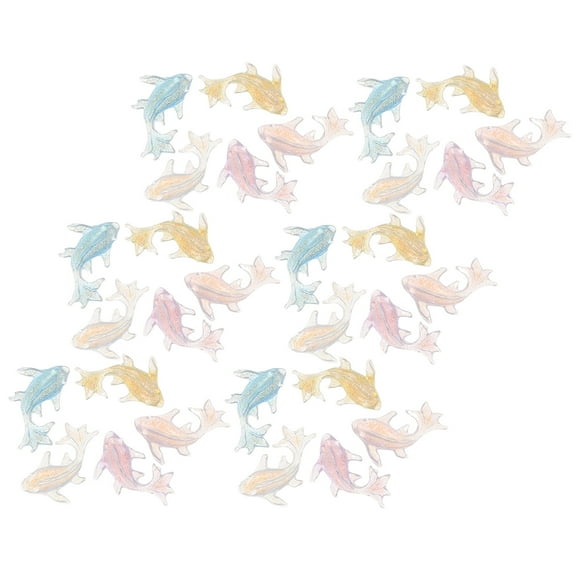 SEWCHICS 200 Pieces Small Resin Dolphin Figurines Ocean Animal Charms for Crafting, Decorations, Jewelry Making Supplies