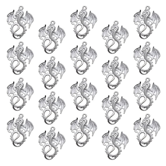 SEWCHICS 20 Pieces Alloy Charms for Bracelets, Perfect Craft Accessories for Jewelry Making
