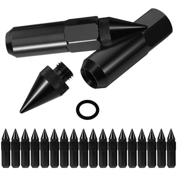 SEWCHICS 20pcs Aluminum Lug Nut Caps Wheel Lug Nut Covers for Car Truck SUV Wheel Modification