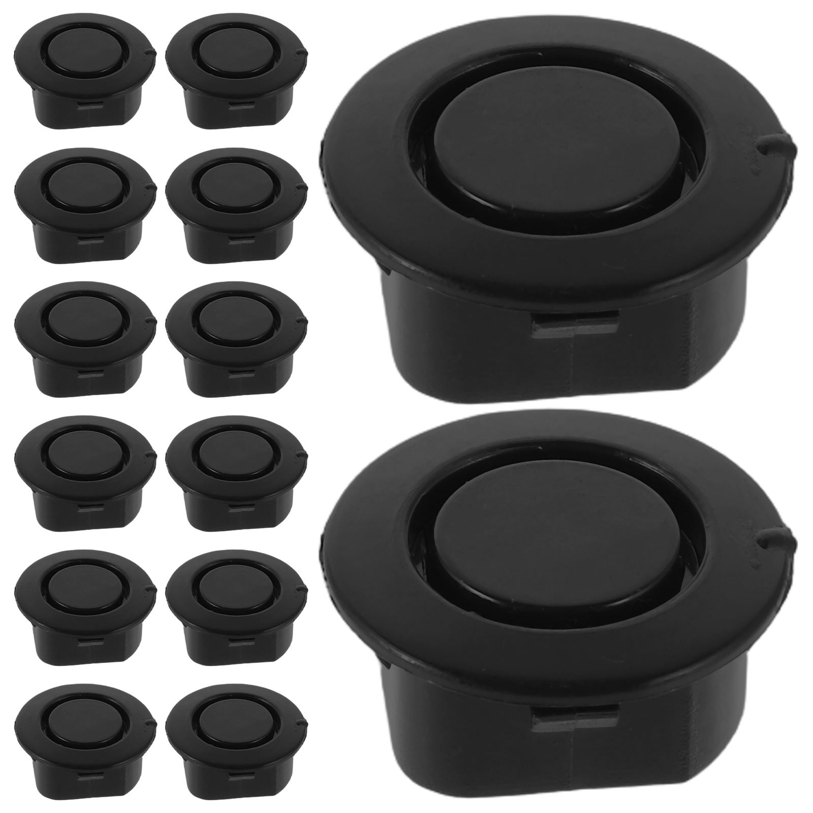 1 1/8 Black Bumper Plugs - Push-In Sensor Hole Covers For Cars & Trucks 1 1/8 Black Bumper Plugs - Push-In Sensor Hole Covers For Cars & Trucks