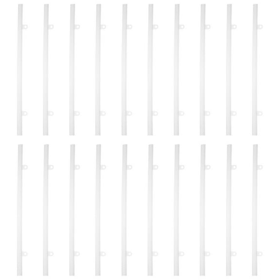 SEWCHICS 20Pcs PVC Poster Holder Wall Mount for Posters and Advertising Banners