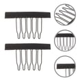 thumbnail image 1 of SEWCHICS 20Pcs Small Hair Clips for Wigs Made from Toothed Steel Easy to Use Black Clips, 1 of 8