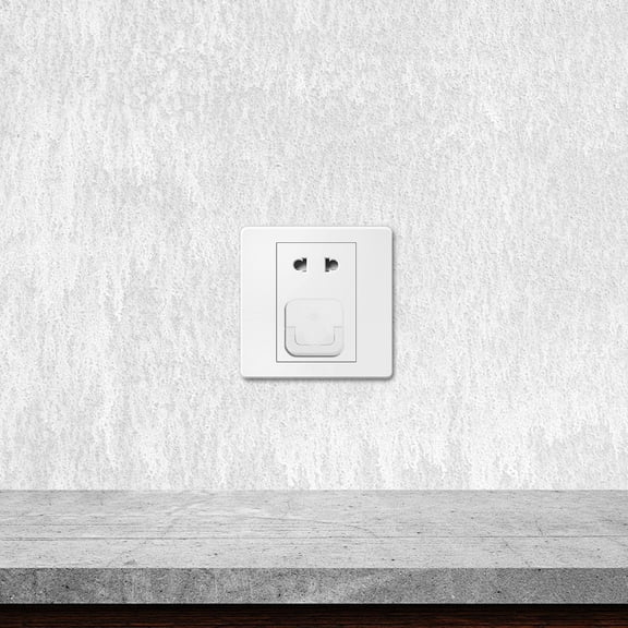 SEWCHICS 20pcs Outlet Covers Child Proof White Plastic Shocking-proof Safety Cover for Schools