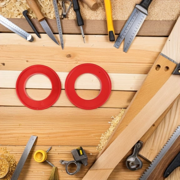 SEWCHICS 20Pcs Red Plastic Bobbin End Caps for Sewing Machine Thread Spool Organizer Tube Protectors