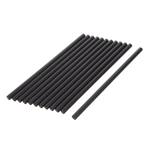 SEWCHICS 24Pcs Black Multicolored Pencils for Beginners in School Assignments with Blending Function