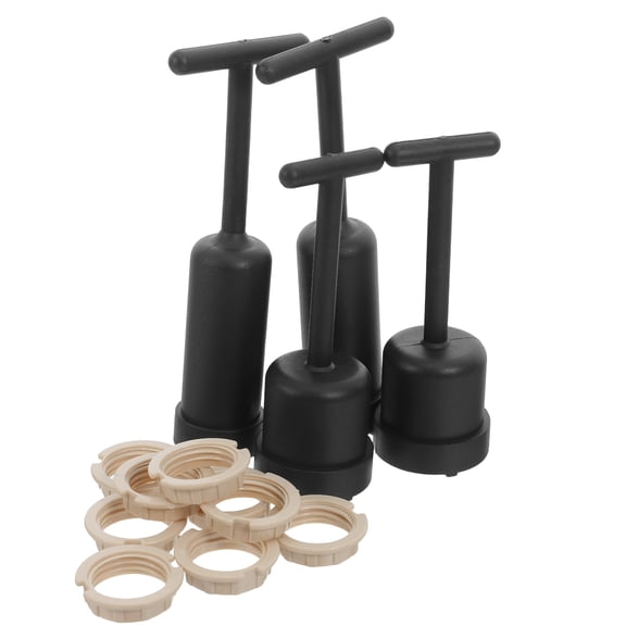 SEWCHICS 24Pcs Lamp Shade Holder Ring Kit with Durable Multi Material for Home and Office Light Fitting Parts