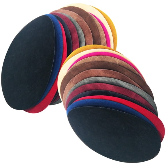 SEWCHICS 24Pcs Assorted Color Elbow Patches for Clothes Iron on Sewing Repair and Decor