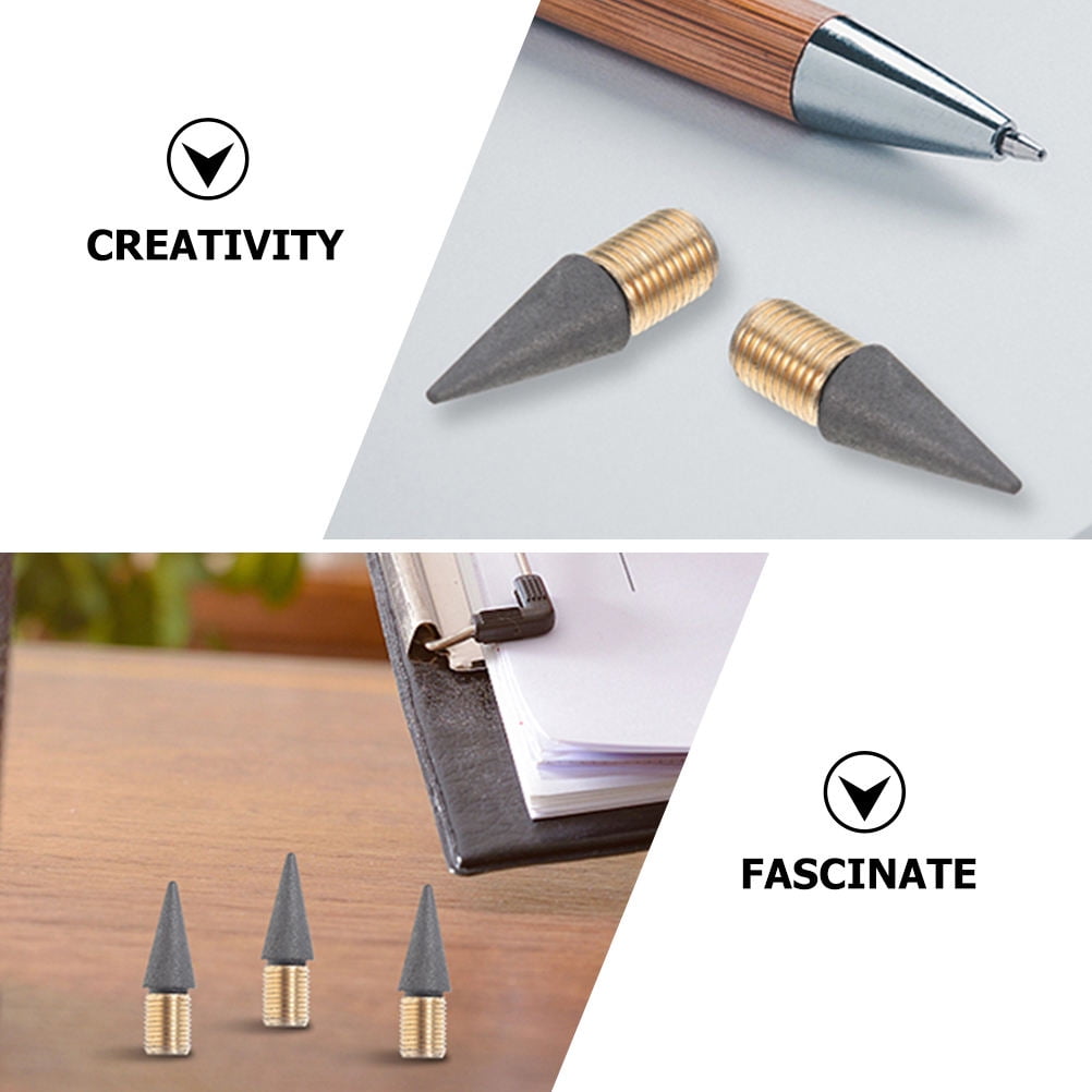 SEWCHICS Pencil Refills Black Graphite 25Pcs 0.6x0.2x0.2in