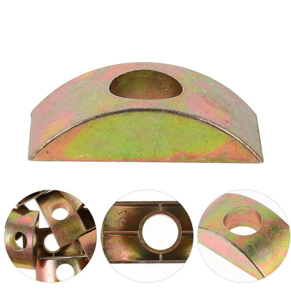 SEWCHICS 25Pcs Golden Metal Furniture Nuts and Spacers for Bed Frame Hardware Home Repair and Assembly