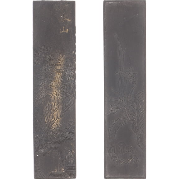 SEWCHICS Back to School 2Set Grinding Ink Block for Oriental Writing and Drawing Students and Teachers
