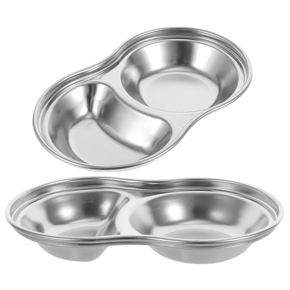 SEWCHICS Stainless Steel Sauce Bowls 2 Pieces Dip Bowls for Kitchen and Dining