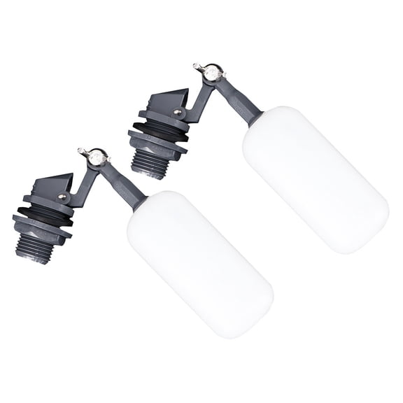 SEWCHICS Water Tank Float Valve Durable Plastic Multi Overflow Control 2Pcs