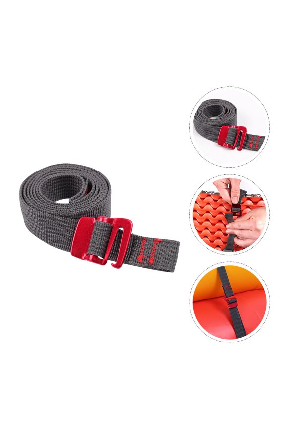 Outdoor Tie Down Straps Assorted Colors for Hiking and Adventure 2Pcs