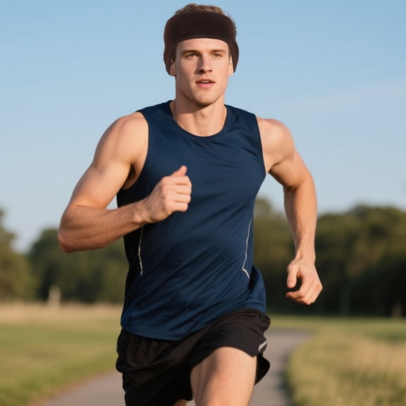 SEWCHICS 2-Pack Coffee Fleece Thermal Neck Warmer and Windproof Ear Headband for Cycling, Running, Hiking Outdoors