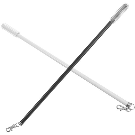 SEWCHICS 2-Pack Aluminum Curtain Pulls, Modern Sleek Drapery Rods for Home, Living Room, Bedroom, Office Window Treatments