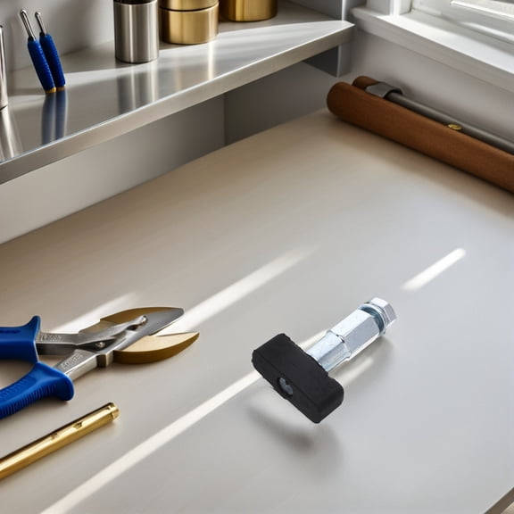 SEWCHICS 2-Pack Black Elevator Door Fitting Sliding Door Guide Quick Install Hardware Accessories