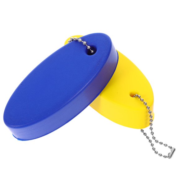 SEWCHICS 2-Pack Floating Keychains for Water Sports, Key Holders in Assorted Bright Colors